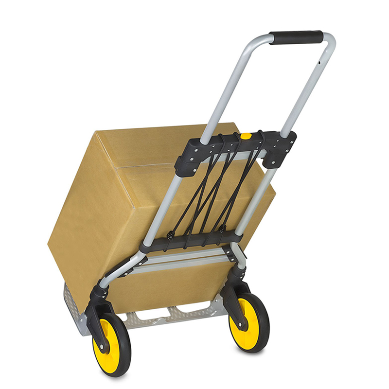2 Wheels Folding Hand Luggage Portable Dolly Cart
