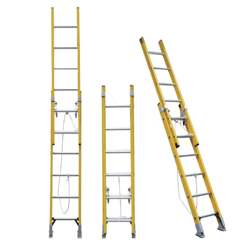 Fiberglass Ladder Multipurpose Electricians Ladder