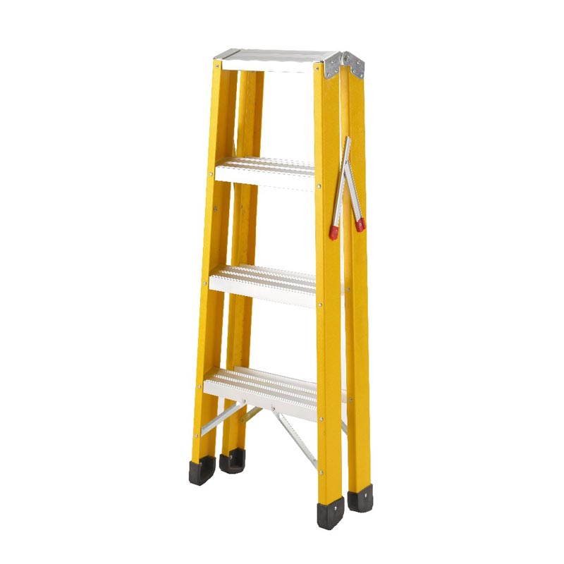 Double Side Fiberglass Ladder Multipurpose Electricians Ladder