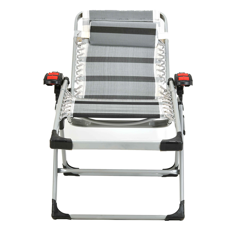 Reclining Lounge Chair Foldable Zero Gravity Chair Fabric Beach Chairs Beach Foldable Chair