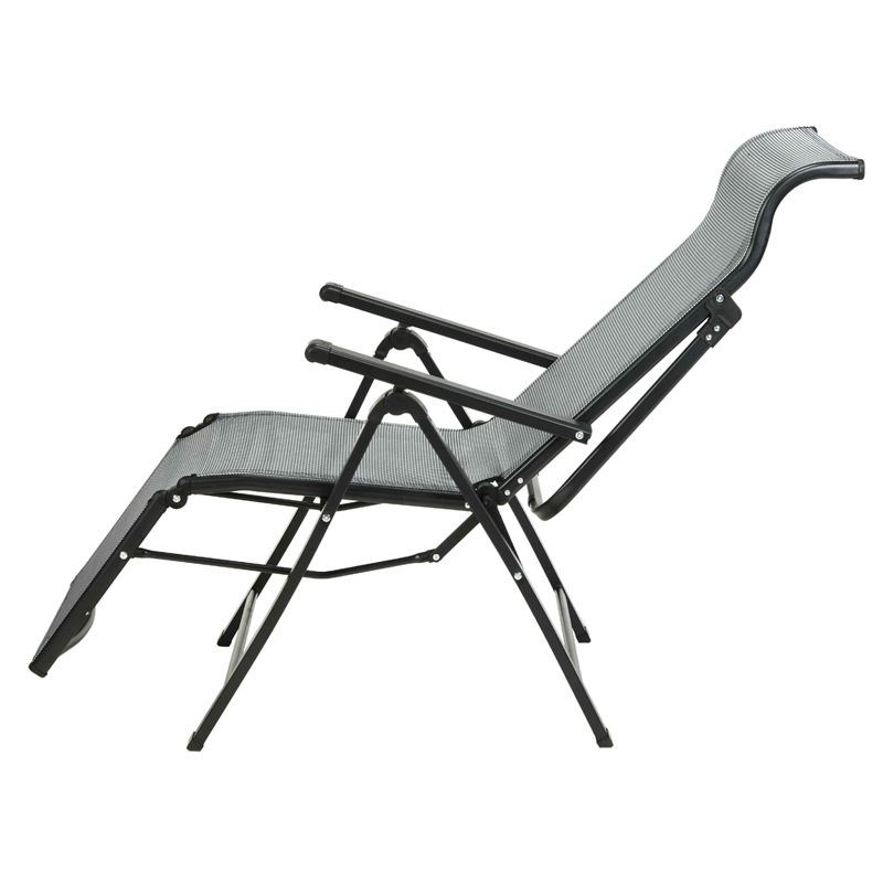 Reclining Lounge Chair Beach Chairs Zero Gravity Portable Chair Folding