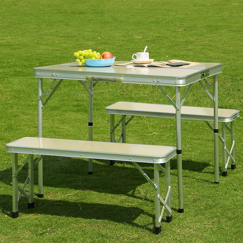 Outdoor Aluminum Folding Tables Outdoor Picnic Table Bench