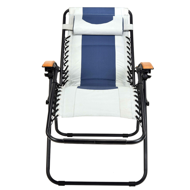 Beach Chair Canvas Zero Gravity Camping Chairs Lounge Chair Putdoor