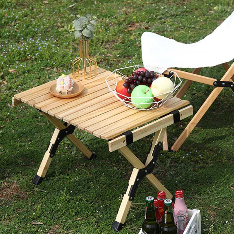 Restaurant Outdoor Wooden Table Wood Table Outdoor Camping Wooden Outdoor Table Foldable Dining Table