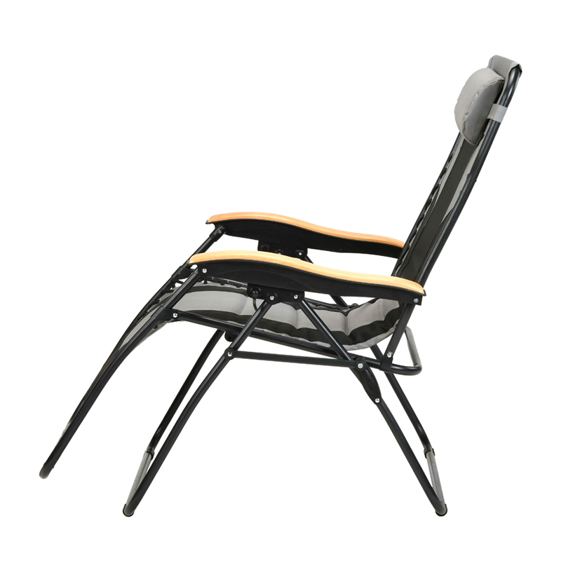 Reclining Folding Chair Outdoor Sun Lounge Chair Zero Gravity Chair