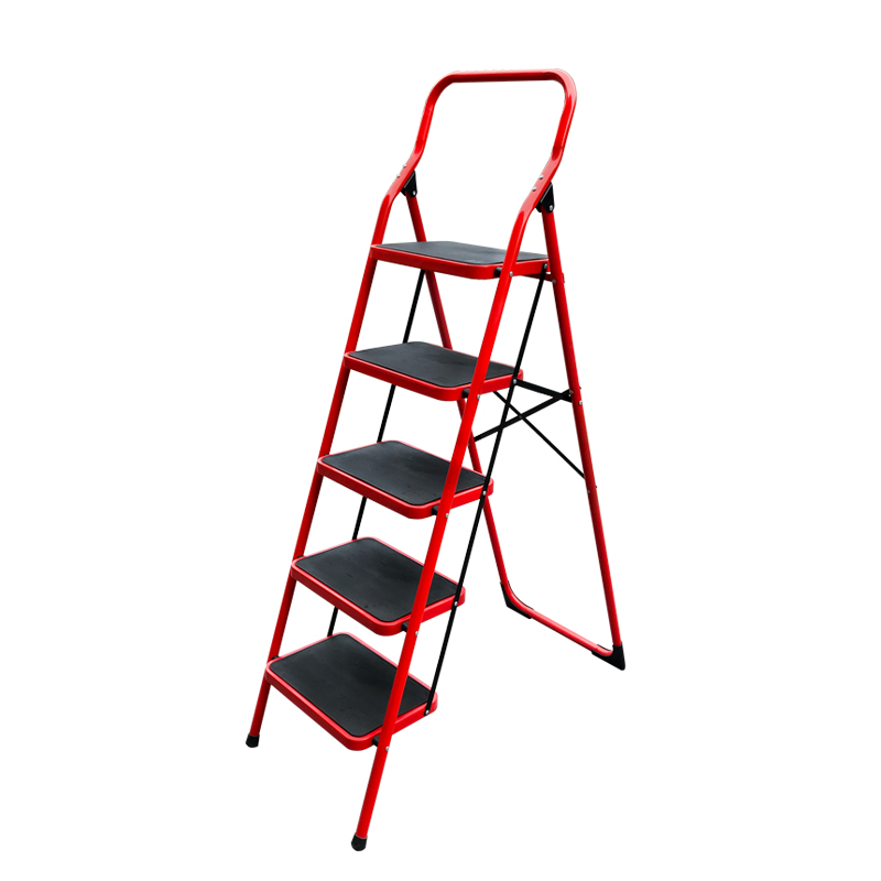 Available Middle Handrail Stool Household Steel Ladder Iron Ladder 