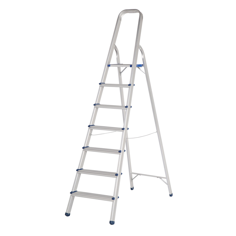 Aluminum Alloy Folding Household Ladder D-type Ladder