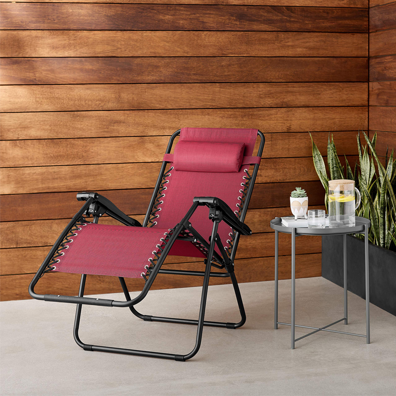 Lounge Chair for Office Outdoor Lounge Office Folding Zero Gravity Reclin 