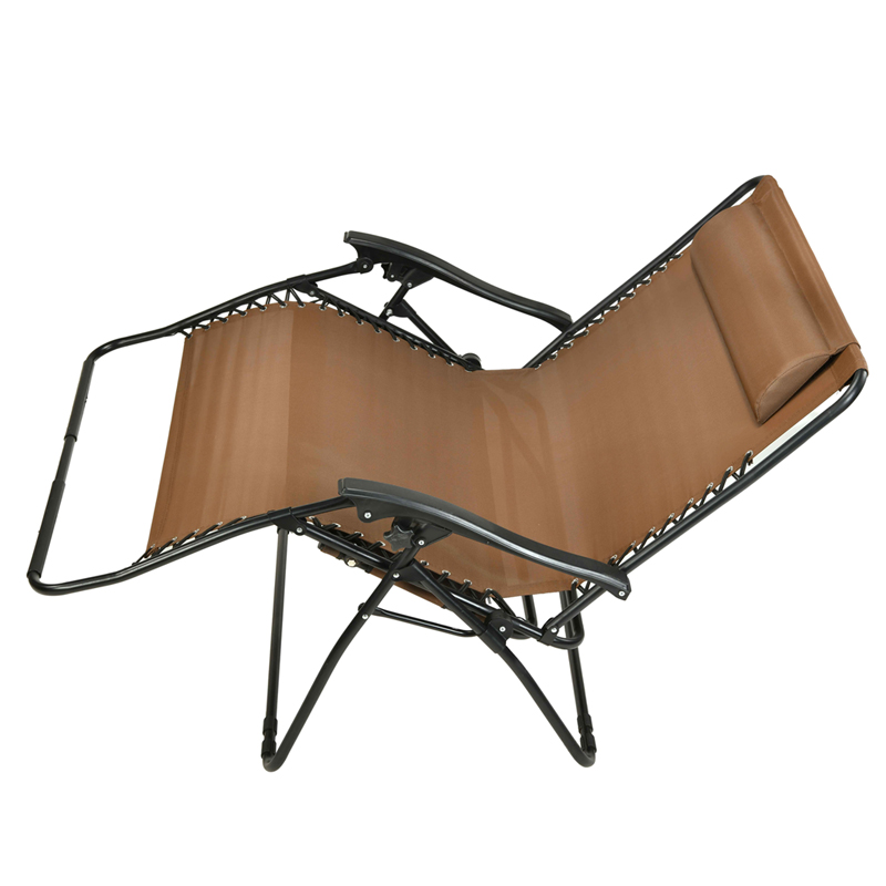 Zero Gravity Recliner Chair Adjustable Portable Folding Beach Chairs
