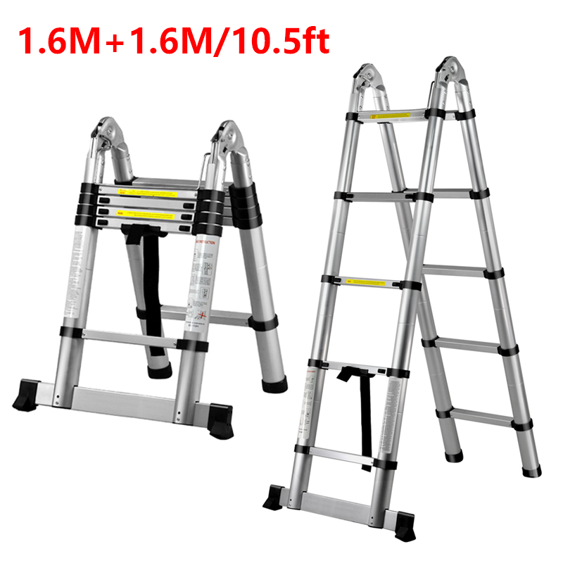 3.2M Double-Side Telescopic Aluminum Ladder