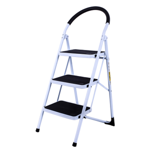 Steel Ladder Available Round Handrail Stool Household Iron Ladder