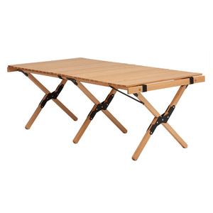 Big Size Outdoor Wooden Table Wood Table Outdoor Camping Wooden Outdoor Table Foldable Dining Table
