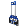 Aluminium Trolley Cart Folding Push Truck Hand Luggage Cart Square Tube 2 Fold