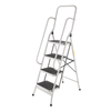 Available High Handrail Stool Household Steel Ladder Iron Ladder