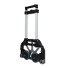 Aluminium Trolley Cart Folding Push Truck Hand Luggage Cart Square Tube 2 Fold
