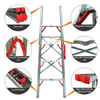 Aluminium Double Sided Small Stick Ladder Lightweight 