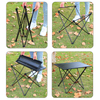Outdoor Egg Roll Table Roll Egg Folding Table Balcony Corner Egg Roll Folding Table