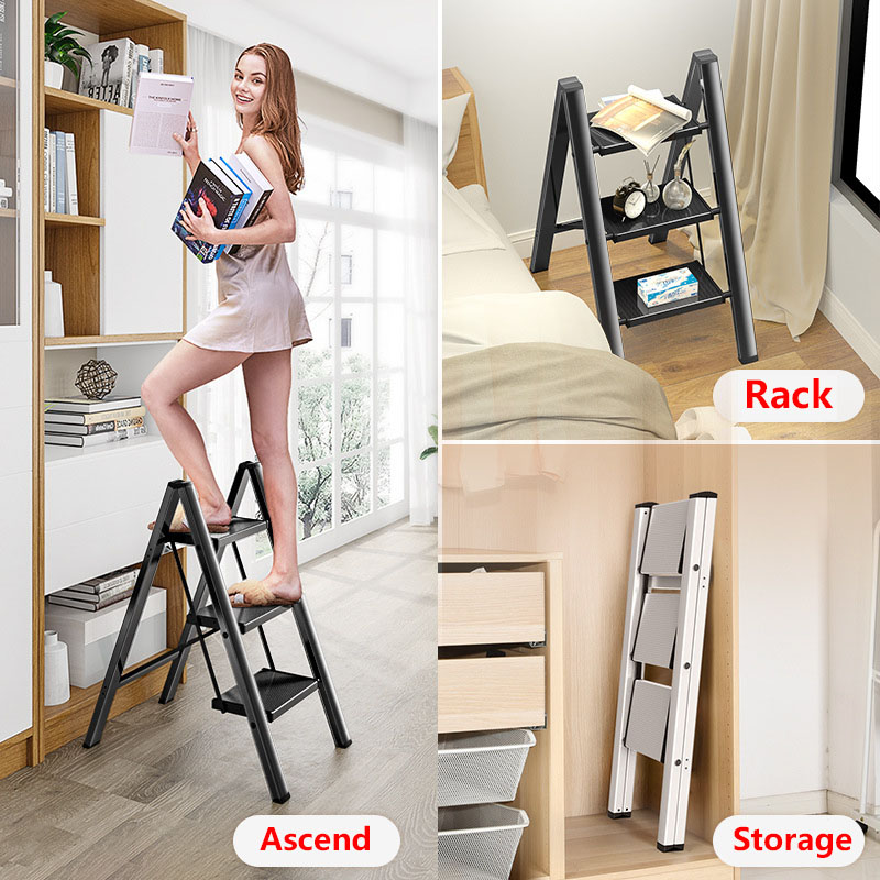folding step ladder aluminum telescopic