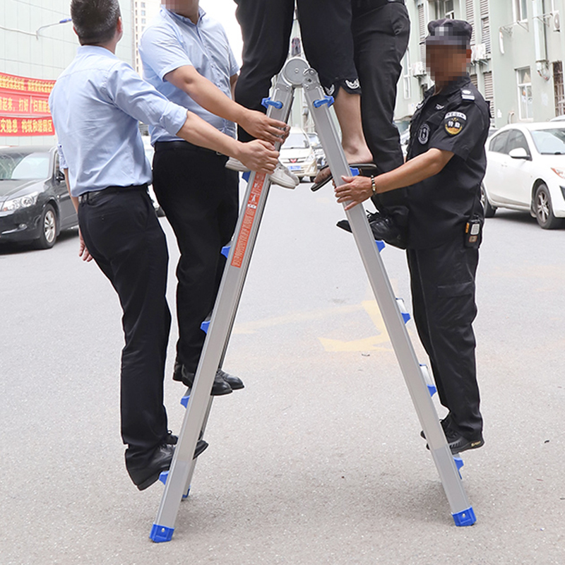 aluminium folding platform ladder