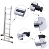 Double Extension Steps Ladder Aluminum Stairs
