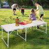 Aluminum Outdoor Tables Chair Picnic Tables Outdoor Garden Foldable Table Outdoor 3 Fold