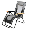 Reclining Folding Chair Outdoor Sun Lounge Chair Zero Gravity Chair