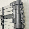 One Button Retraction Aluminum Telescopic Slow Down Design Multi-Purpose Ladder