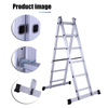 Double Extension Steps Ladder Aluminum Stairs