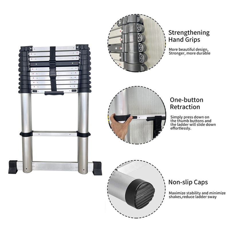 slow down telescopic ladders