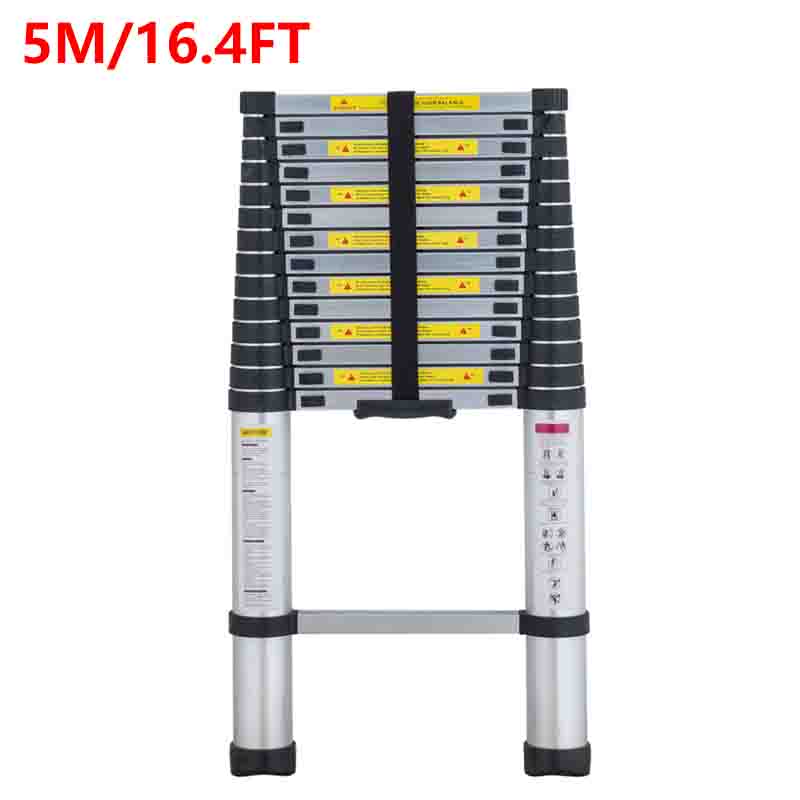 5.0m/ 16.4FT One-Side Telescopic Aluminum Ladder