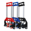 Aluminium Trolley Cart Folding Push Truck Hand Luggage Cart Square Tube 2 Fold