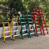Double Side Fiberglass Ladder Multipurpose Electricians Ladder